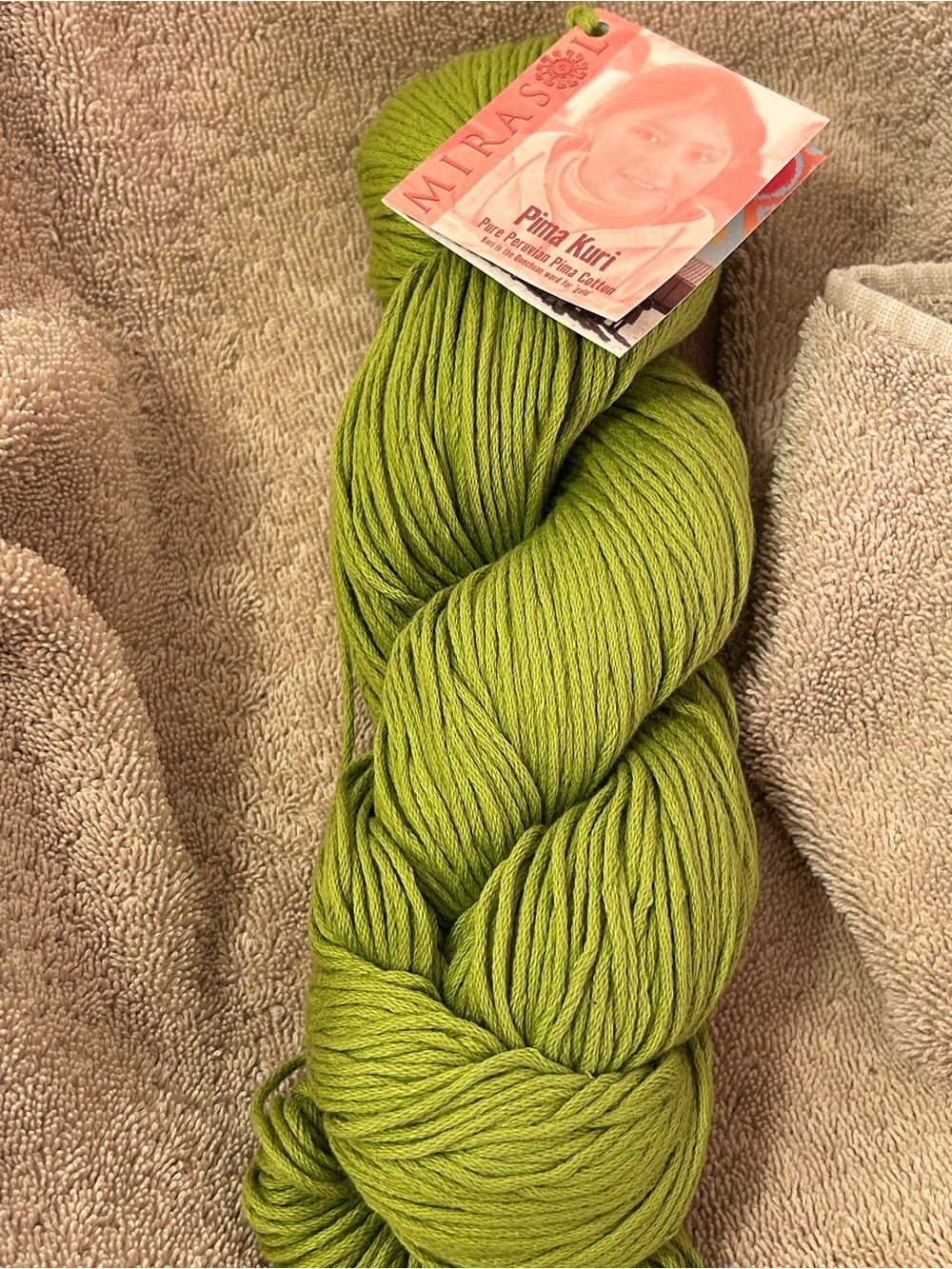 Mirasol Pima Kuri yarn
